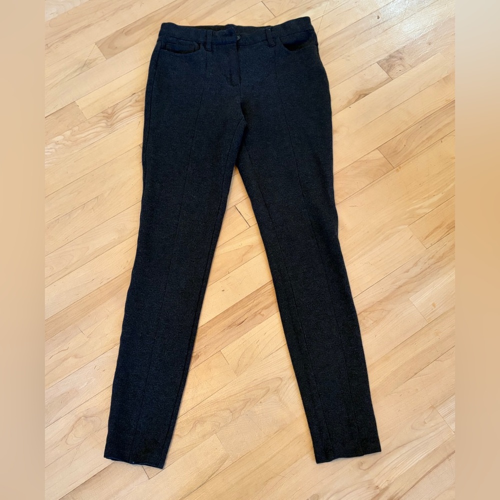 Boden Black Slim Ponte Trousers